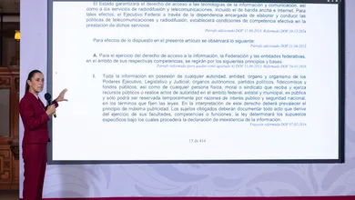 Sheinbaum firmó un decreto para fortalecer la transparencia y hacer más accesible la información gubernamental en México.