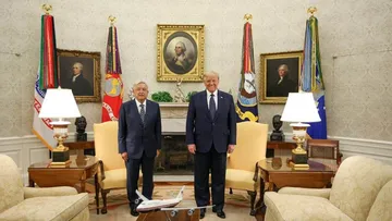 ‘Me cae bien Trump, aunque es capitalista’, dice AMLO