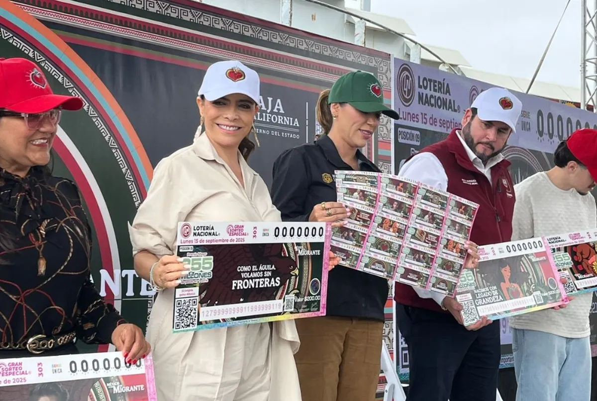 Anuncia Lotería Nacional sorteo especial para apoyar a migrantes mexicanos en EU