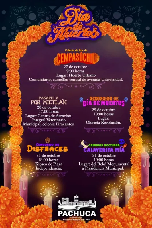 Día de muertos 2023 en Pachuca: estas son todas las actividades que realizarán