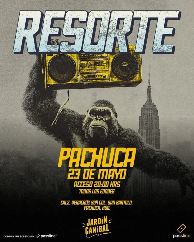 Resorte en Pachuca 2026: celebran 30 años de carrera con concierto especial | Fecha, lugar y precio