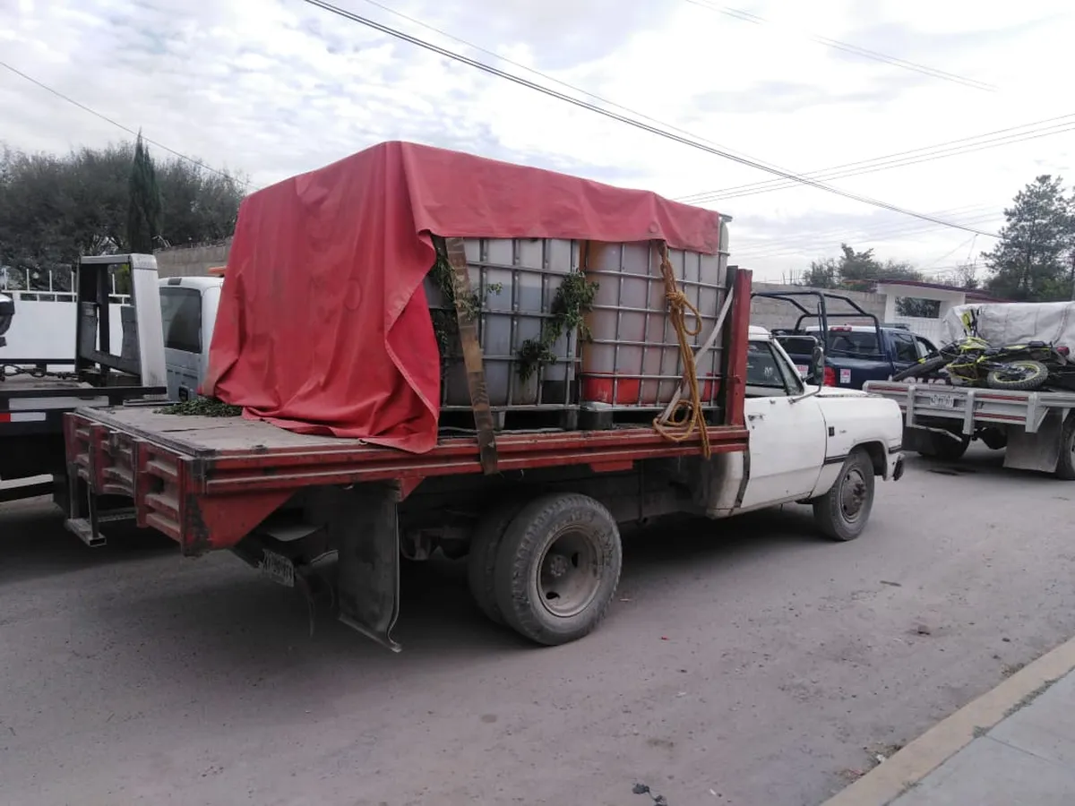 Atrapan a cuatro con huachicol en Atitalaquia