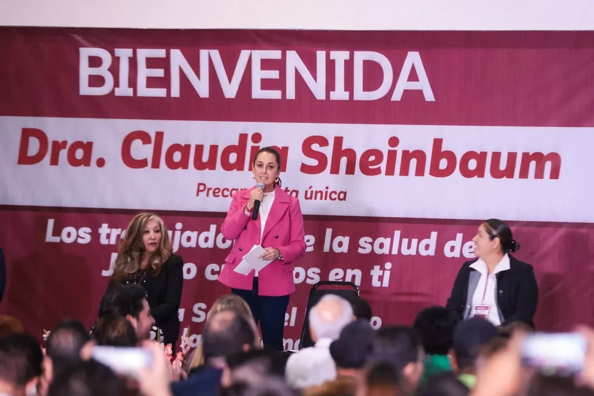 “Hacia dónde vamos, es a la construcción de un México de derechos”: Claudia Sheinbaum