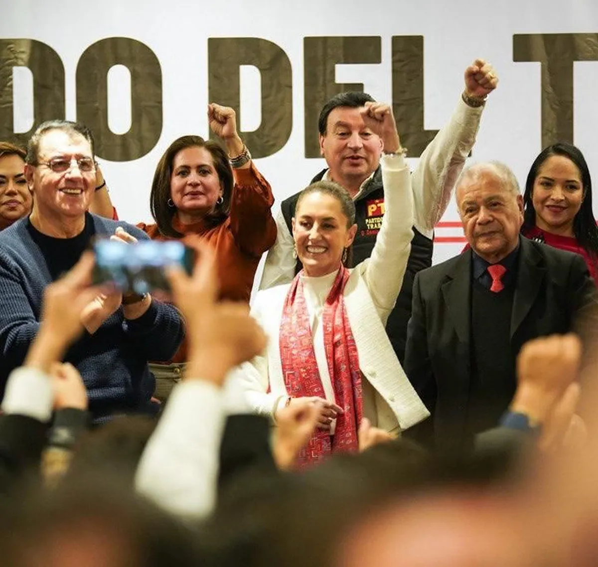 Nuestras causas son la democracia y los derechos del pueblo de México: Sheinbaum