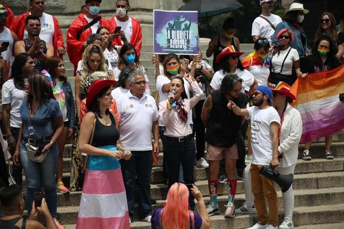 Marcha del Orgullo LGBT: Sheinbaum dio el banderazo de salida en CDMX