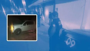 Policías de San Salvador recuperan una camioneta robada en San Antonio de Zaragoza