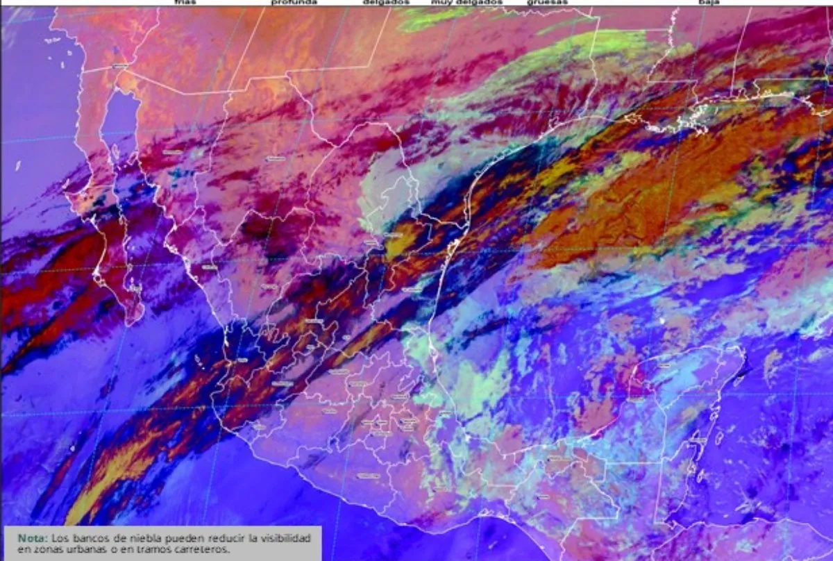 Clima Hidalgo: así afectará la corriente en chorro subtropical
