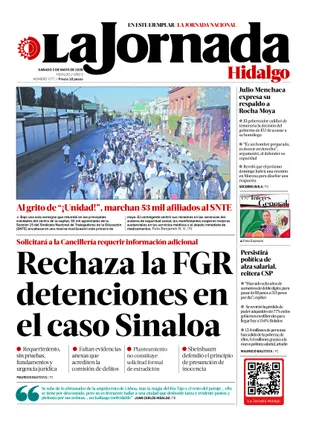 La Jornada Hidalgo | 02 de mayo del 2026