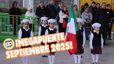 Alumnos de Hidalgo tendrán megapuente en septiembre 2025.