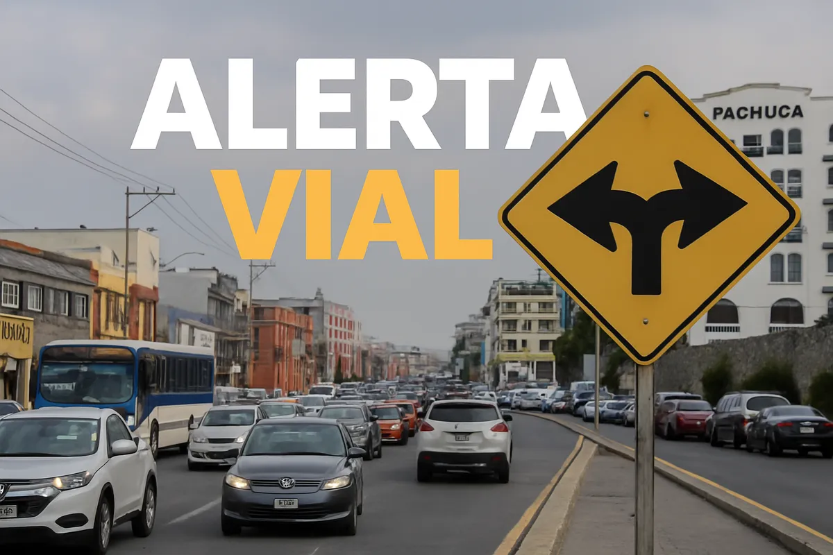 Cambio vial en Pachuca: estas calles ya no circularán igual