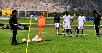 Entrenamiento de Fuerzas Básicas del Club Pachcua