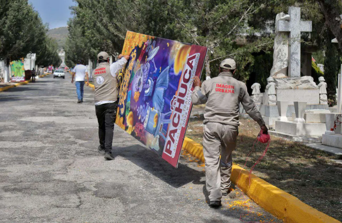 Pachuca refuerza operativo de seguridad para Día de Muertos