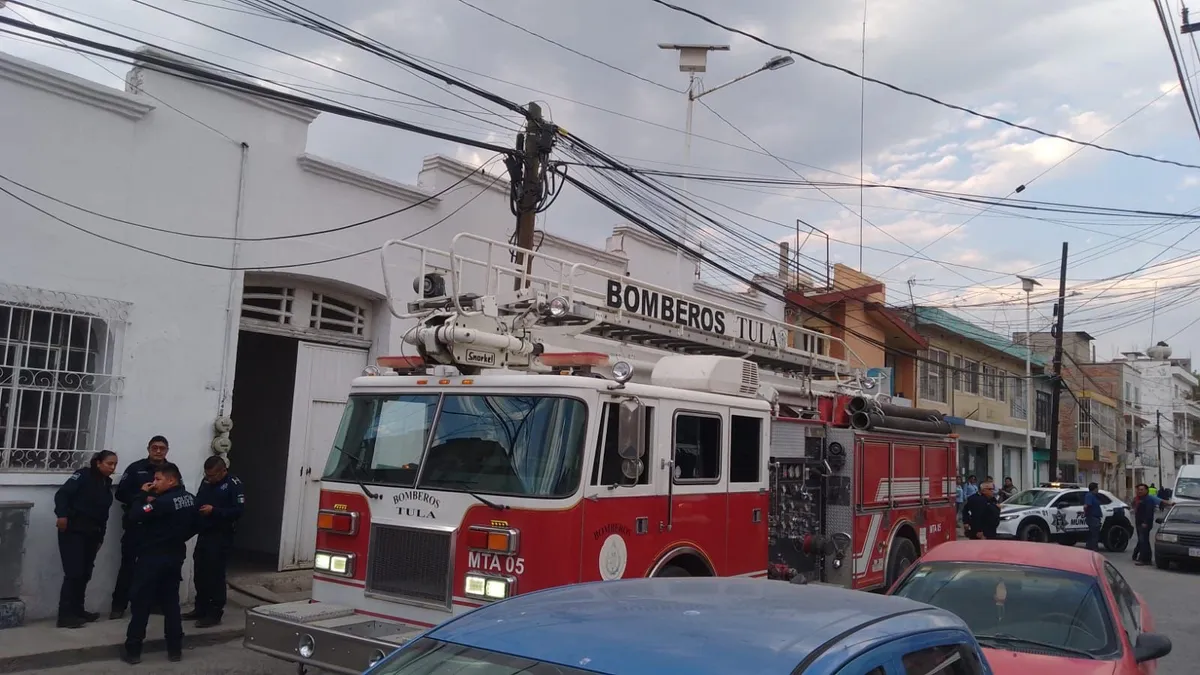 Tula de Allende: explosión de gas deja una persona lesionada