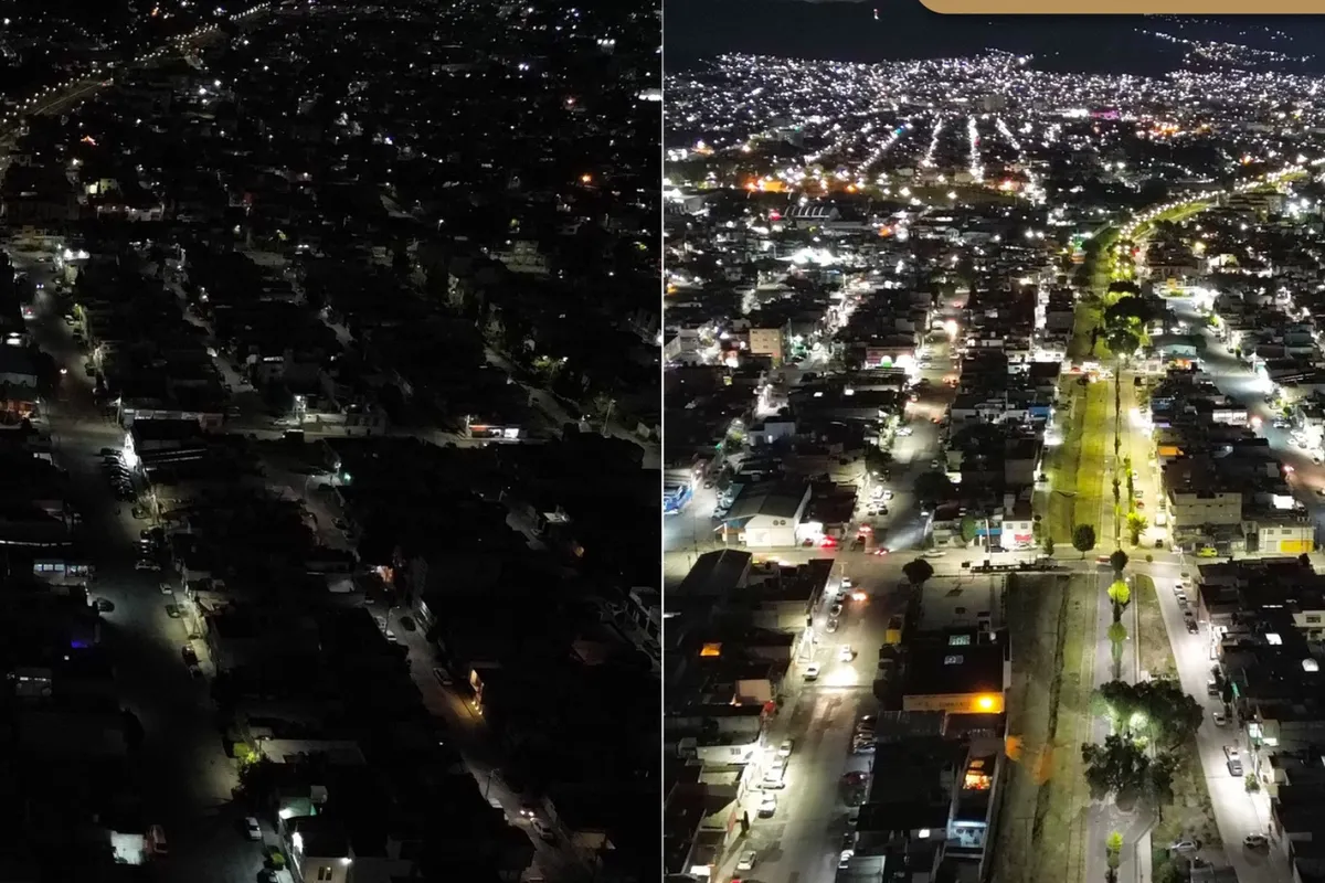 Pachuca refuerza alumbrado público con nueva licitación de luminarias LED