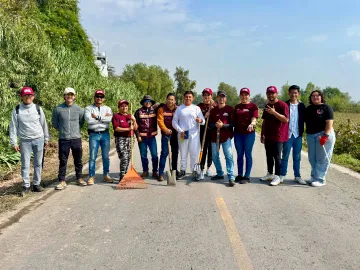 Gobierno de Atitalaquia realiza jornada de limpieza en Dendho