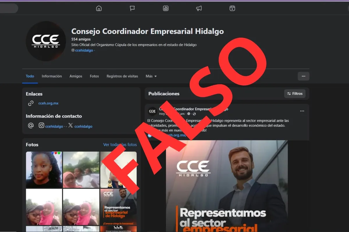 No todo lo que parece “oficial” lo es… detectan perfil falso que podría usarse para fraudes
