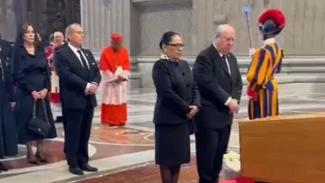 La mandataria aprovechó para resaltar el legado que el papa Francisco le dejó al mundo.
