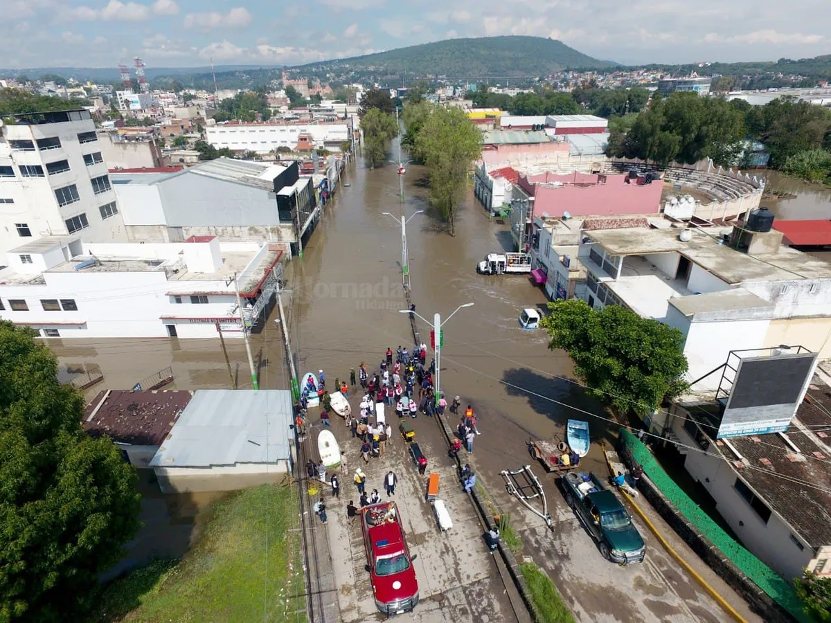 Inundación Tula: declaran emergencia en 9 municipios de Hidalgo