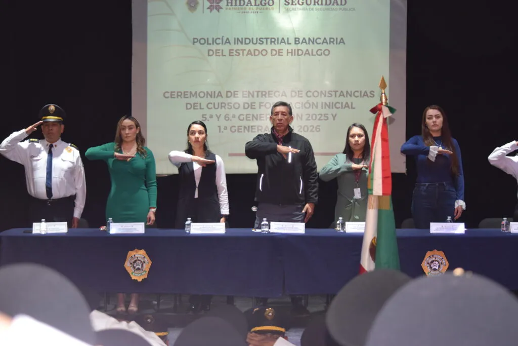 PIBEH integra 155 nuevos policías en Pachuca