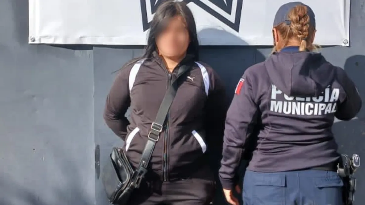 Mujer detenida