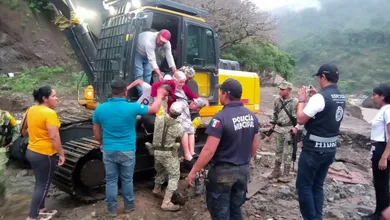Habitantes de Chapula son trasladados a una zona segura tras el incremento del nivel de los ríos