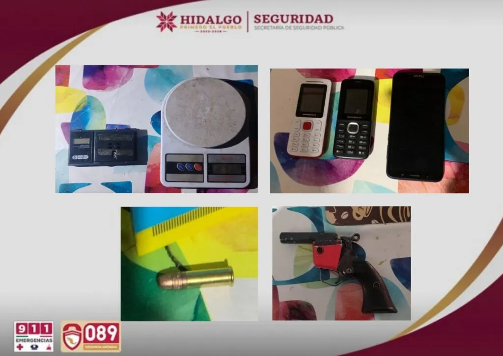 Singuilucan: desarticulan punto de venta de droga y detienen a dos