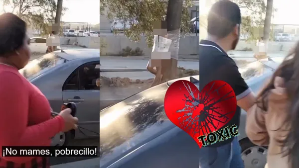 Emplayan y amarran a hombre infiel en Tijuana; fue hallado desnudo y atado a un árbol con un letrero. El video desató polémica.
