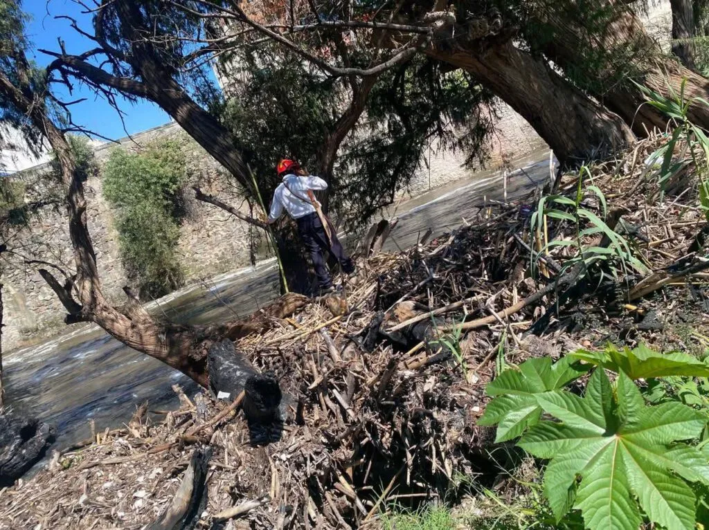Buscan a dos personas desaparecidas en Ixmiquilpan tras aumento de Río Tula por lluvias