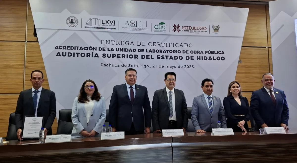 ASEH obtiene acreditación internacional en su laboratorio de obra pública