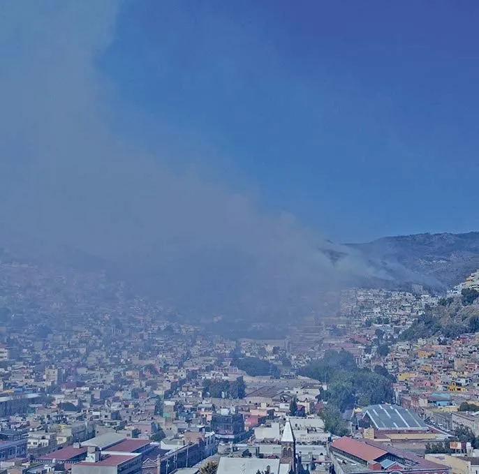 Hidalgo, entre incendios, fretes fríos y lluvias