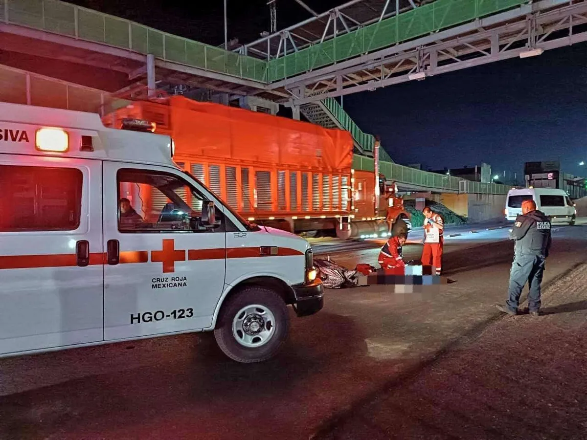 Carretera México-Pachuca: motociclista pierde la vida en Zempoala