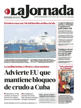 La Jornada | 31 de marzo de 2026