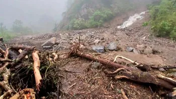 Daños por lluvias en Nicolás Flores
