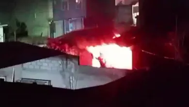 Incendio en vivienda de Ixmiquilpan