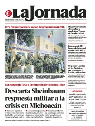 La Jornada | 04 de noviembre de 2025