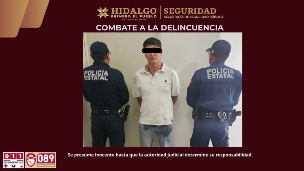 Recuperan automóvil robado en Pachuca tras persecución