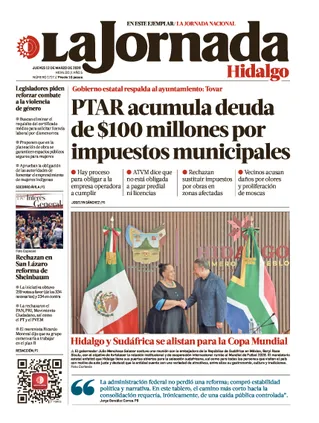 La Jornada Hidalgo | 12 de marzo de 2026