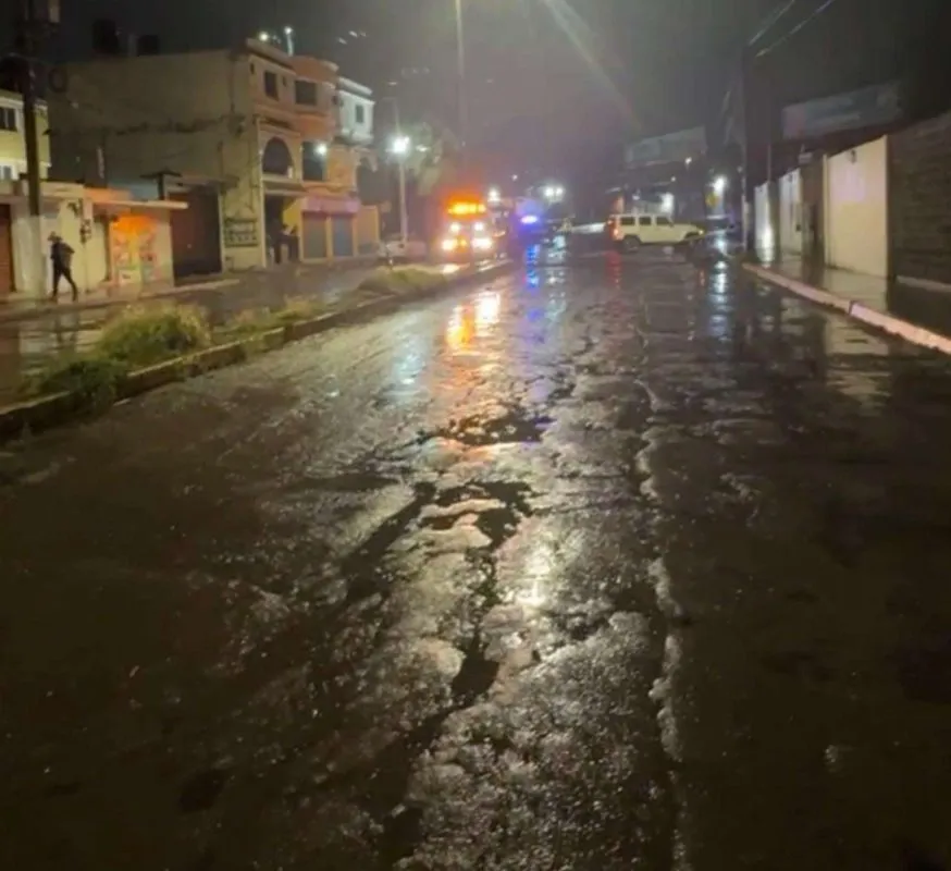 Ante fuerte lluvia realizan recorridos en Mineral de la Reforma