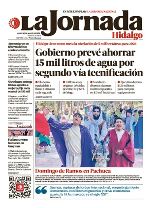 La Jornada Hidalgo | 30 de marzo de 2026