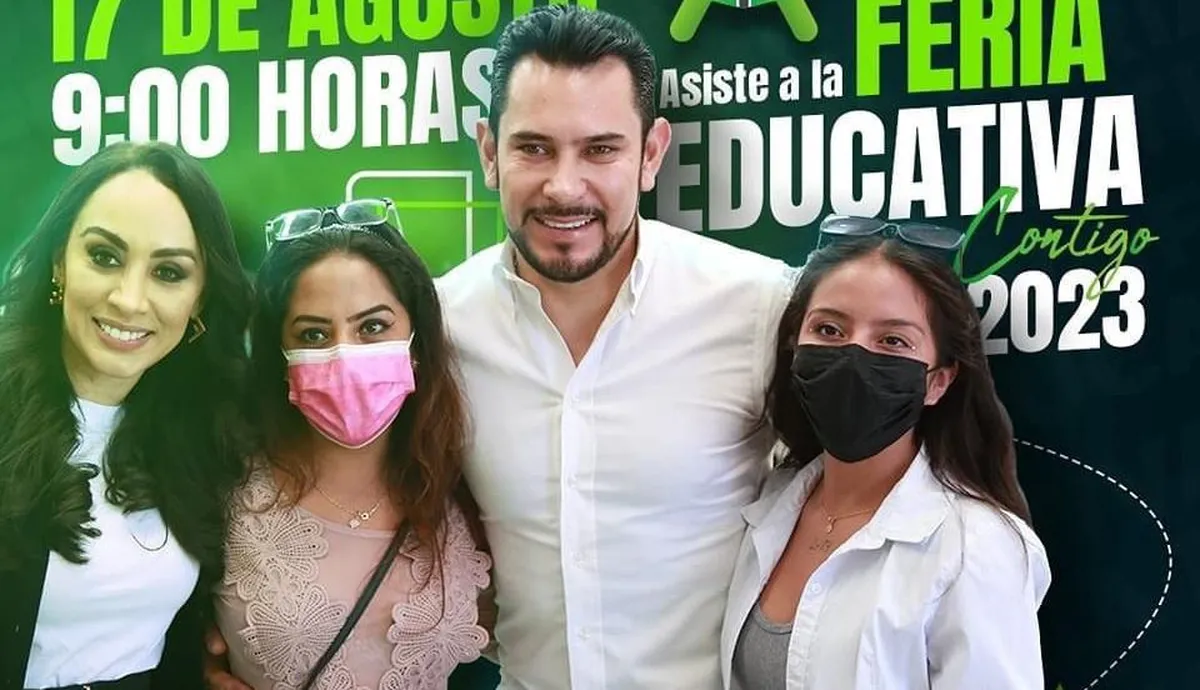 Israel Felix invita a Feria Educativa en Mineral de la Reforma