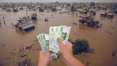 Entrega de apoyos a familias afectadas por lluvias en Hidalgo.
