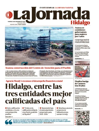 La Jornada Hidalgo | 19 de diciembre de 2025