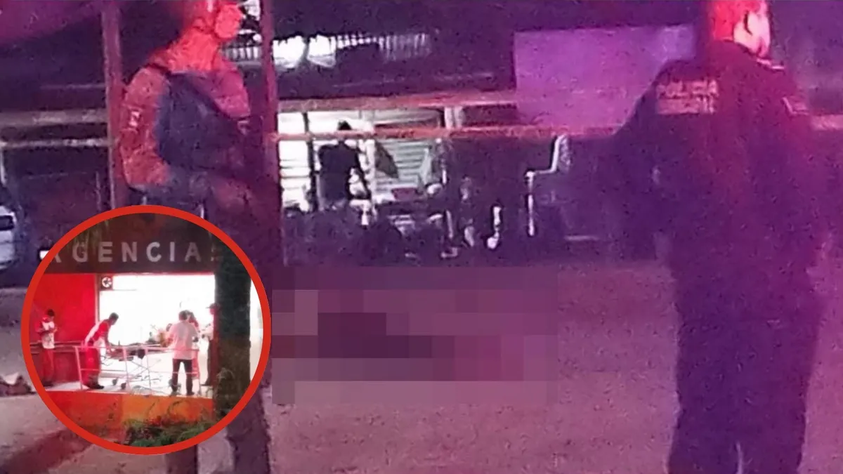 Enfrentamiento con arma de fuego.