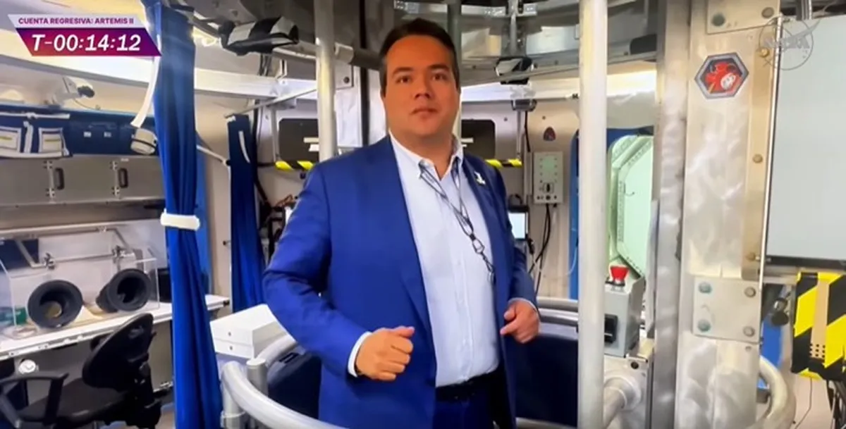 “Nacimos para explorar”: Fernando de la Peña celebra el regreso de la humanidad a la Luna con Artemis II