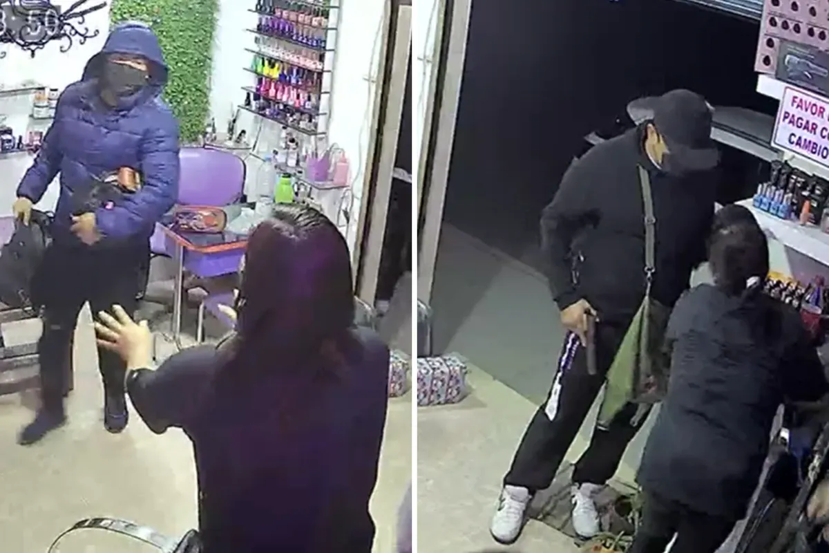 VIDEO: Asaltan y balean a mujer en estética de Tizayuca