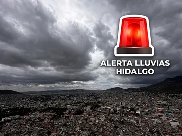 Alerta por lluvias en Hidalgo