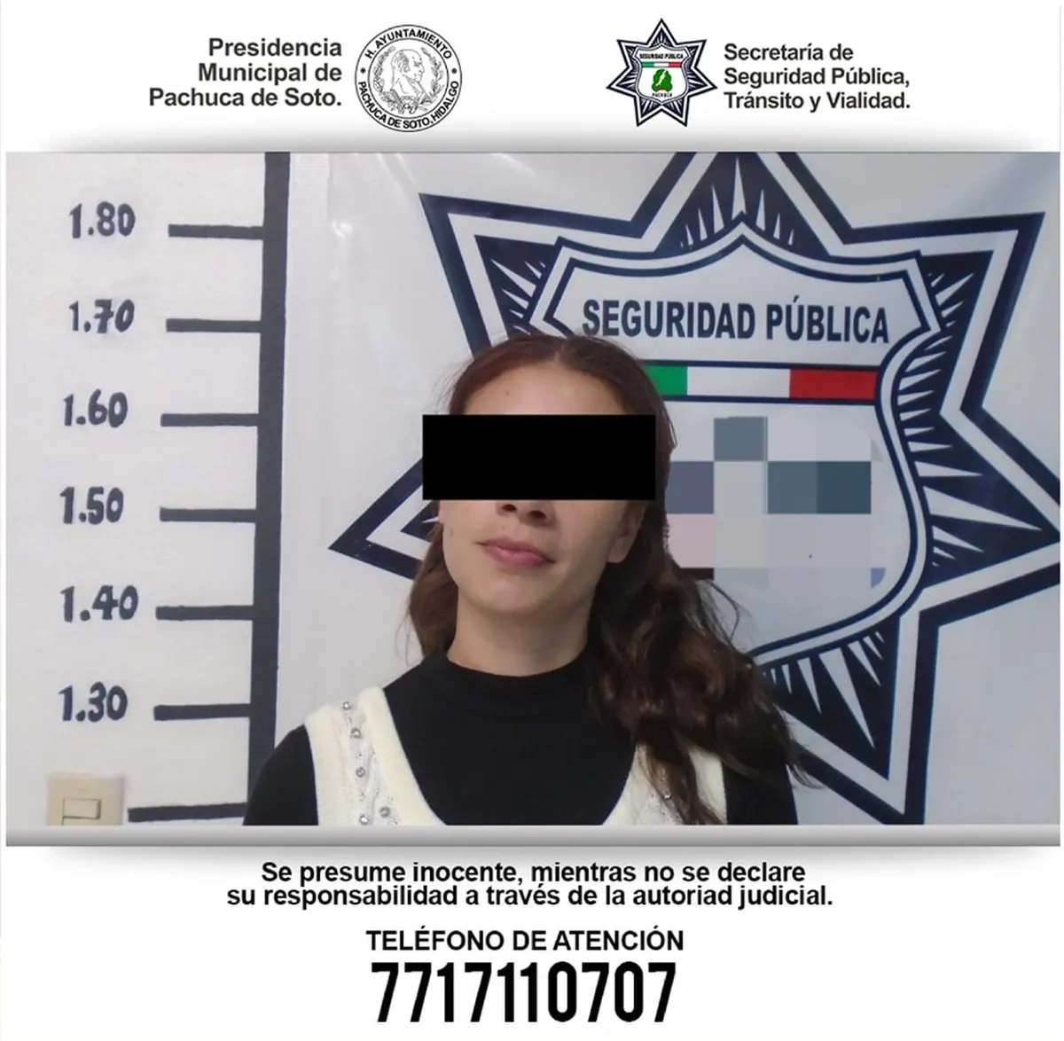 Pachuca: mujer choca patrulla y es detenida, un oficial herido