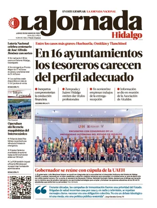 La Jornada Hidalgo | 29 de enero de 2026