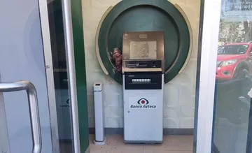 Tula de Allende: ahora intentan incendiar cajero automático de Banco Azteca