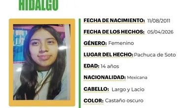 Ficha de búsqueda Kitzia Cazarín